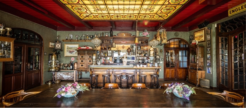 Nostalgische bar Metropole evenementenlocatie
