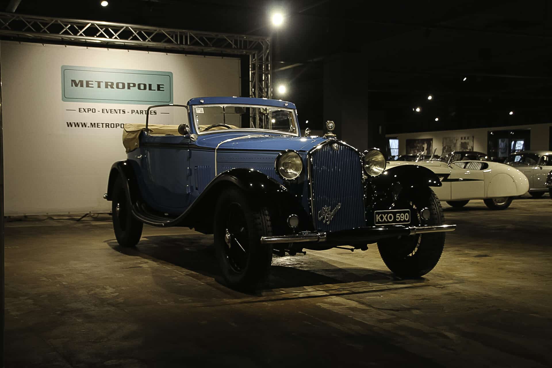 Alfa Romeo 6C 1750 GTC Blauw