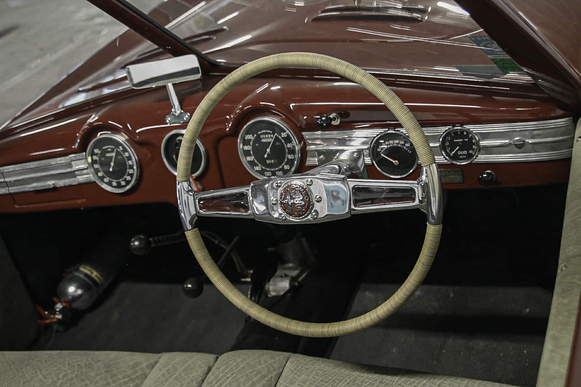 Alfa Romeo Spider Corsa 6C 2300 Plate