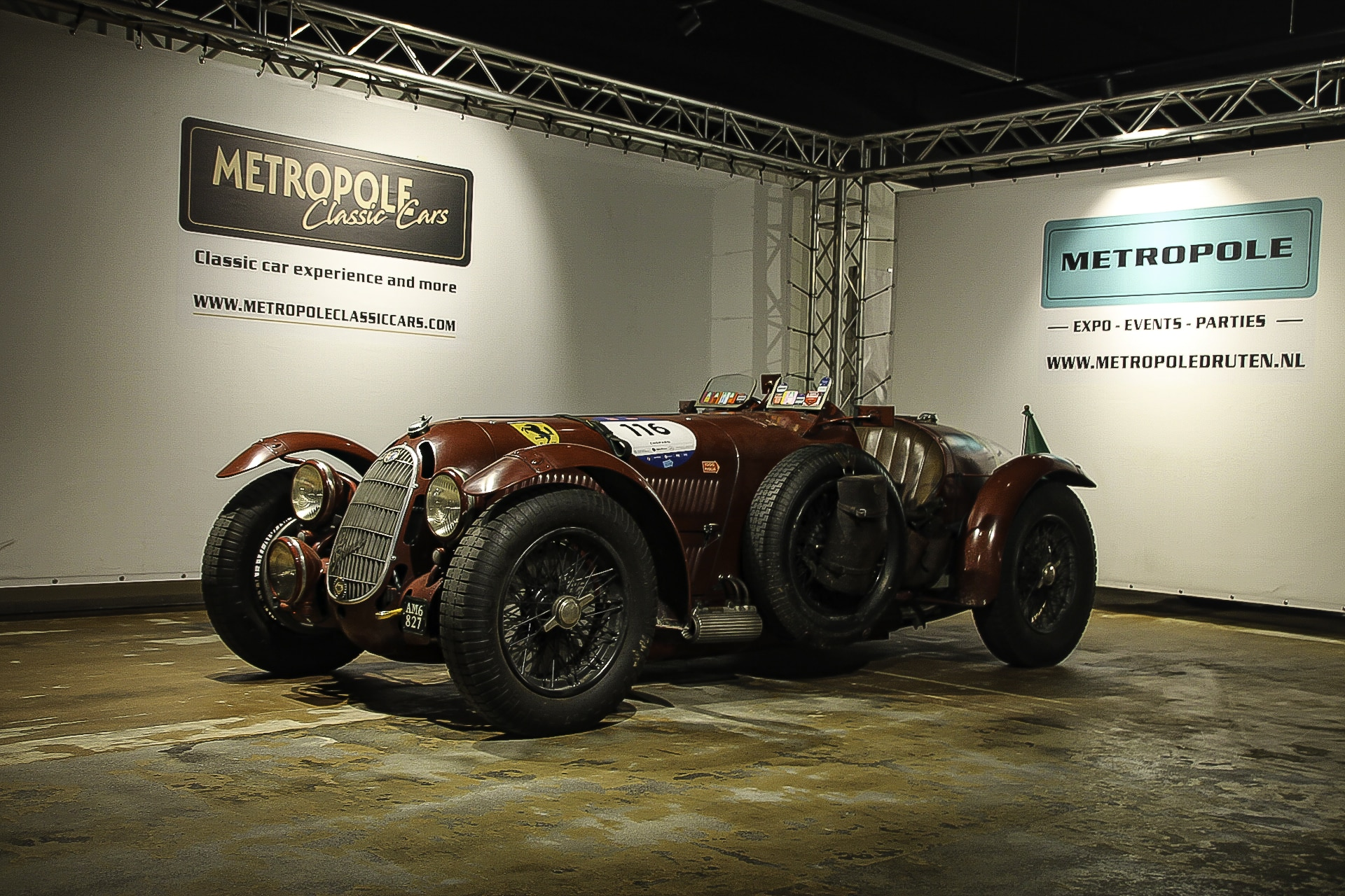 ALFA ROMEO 8C 2900A BOTTICELLA Mille Miglia