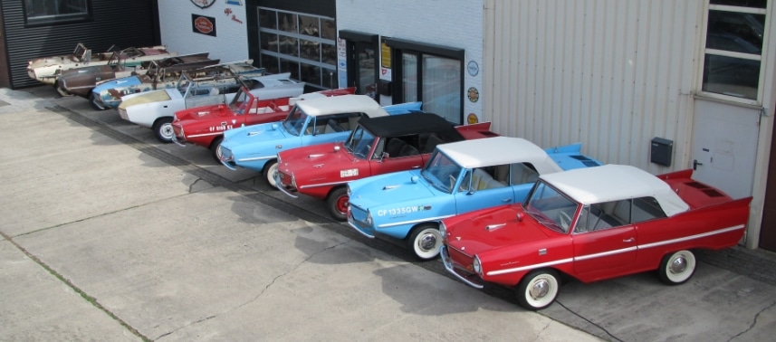 Private collection cars met klassieke cabrio’s in unieke verzameling