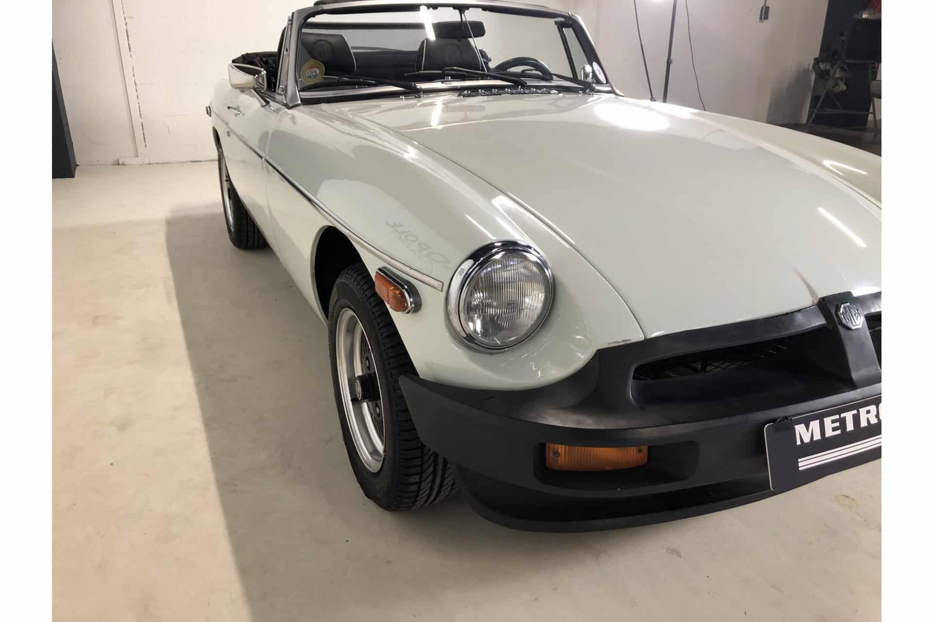 MG B Cabriolet Rubberbumper
