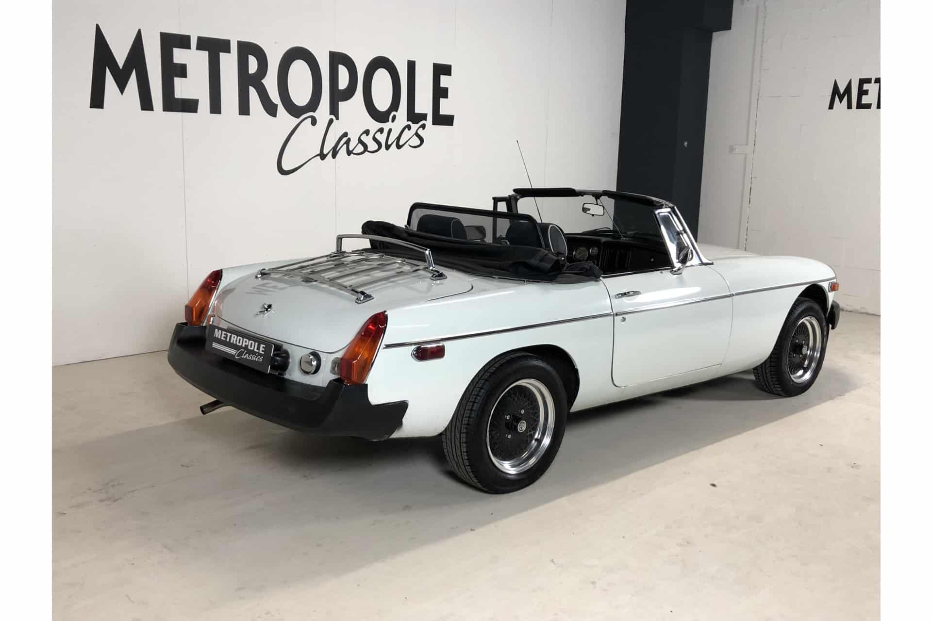 MG B Cabriolet Rubberbumper