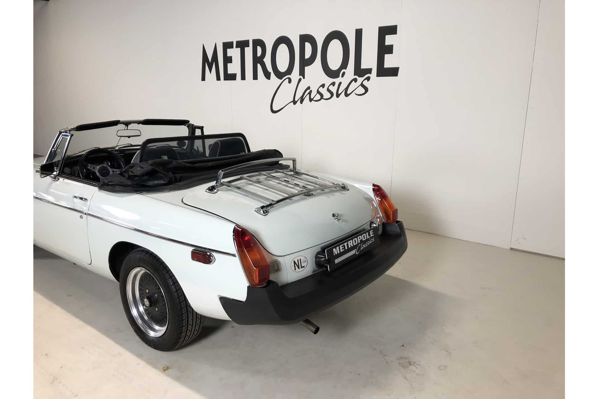 MG B Cabriolet Rubberbumper