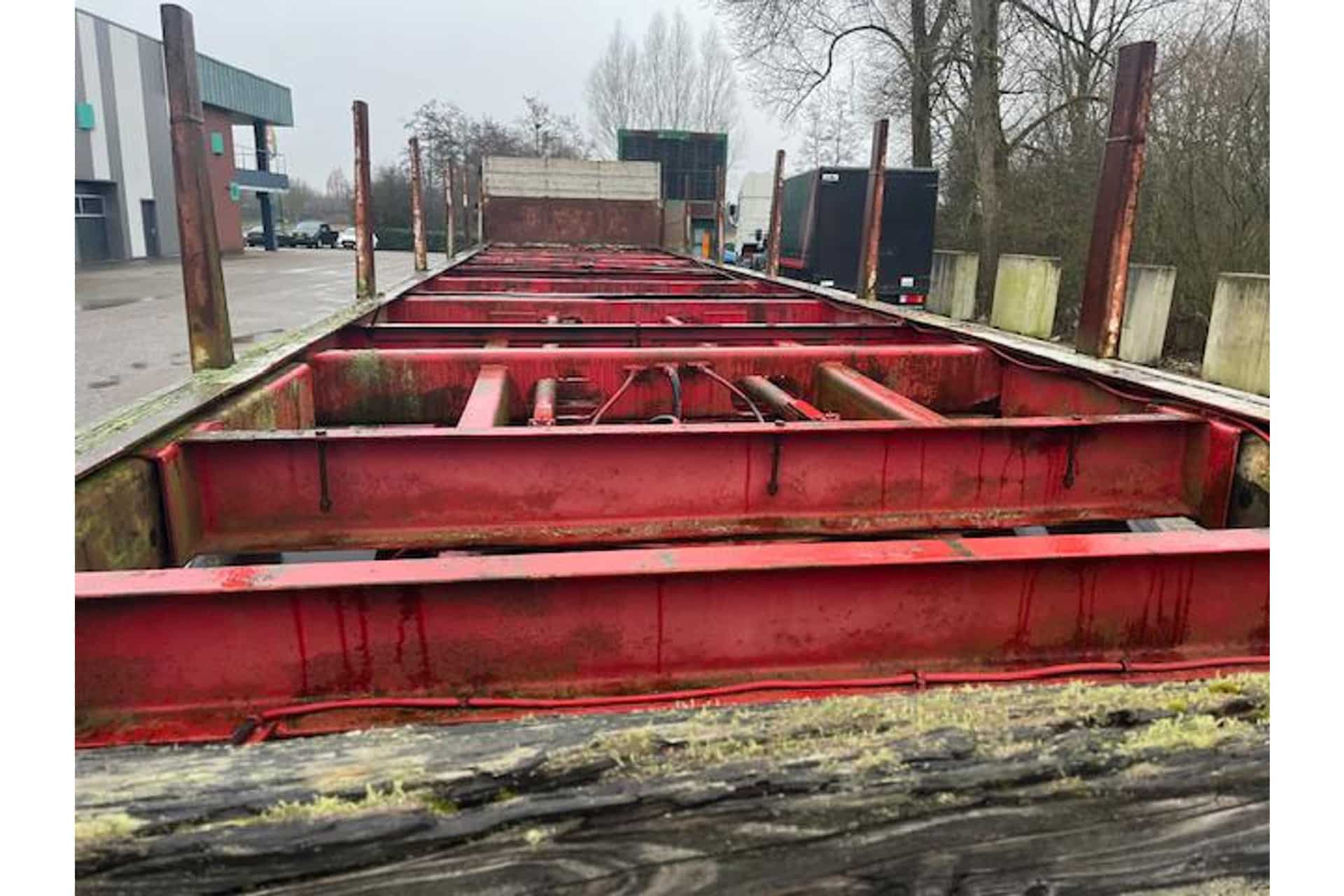 Faun +3-axle German steered trailer complete!