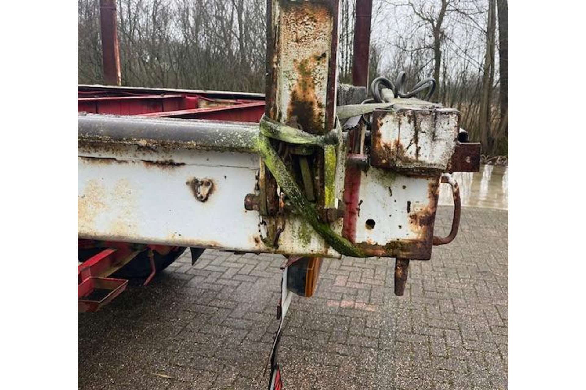 Faun +3-axle German steered trailer complete!