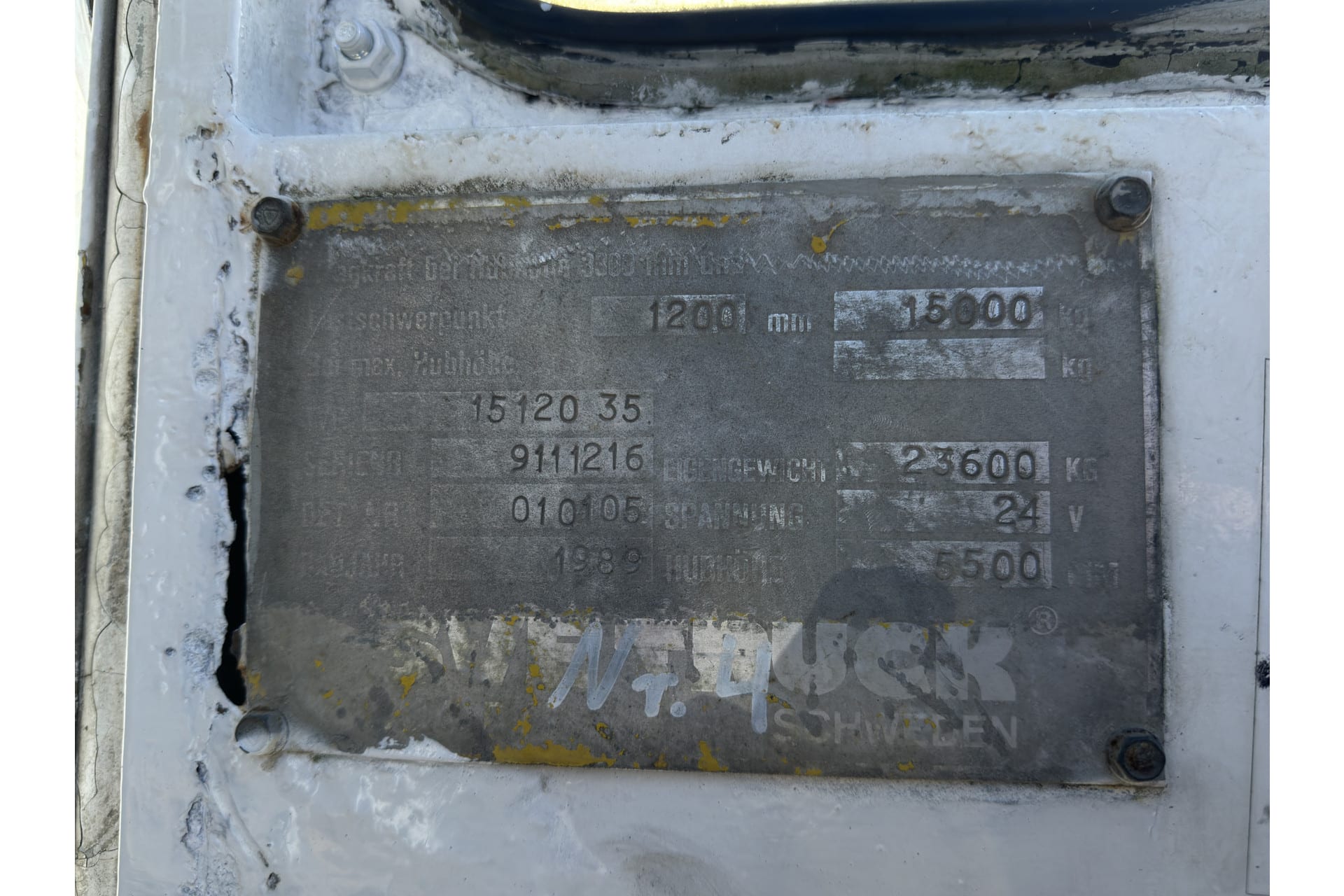 SMV SL 16-1200A Doorrijhoogte 300 cm