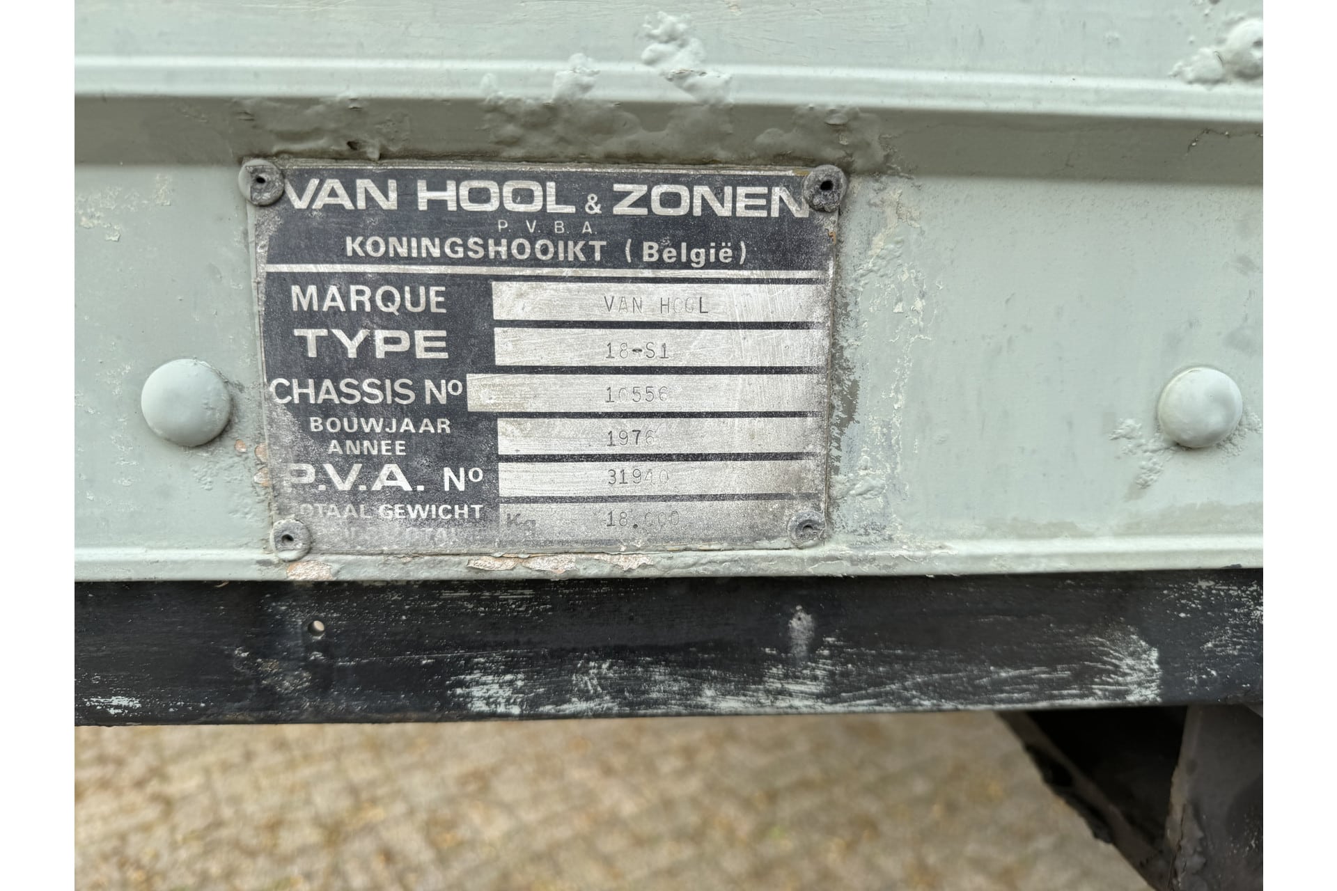 Van Hool 18-S1, 1-Axle ROR, 11M, Semi, Aluminium Body, Drum Brakes, Hardwood Floor
