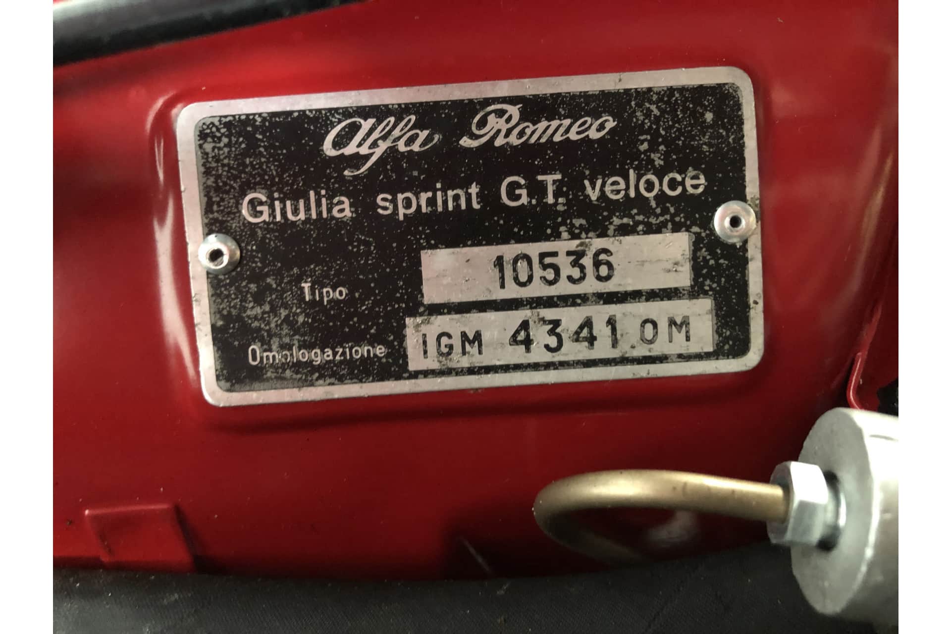 Alfa Romeo Giulia GT Veloce
