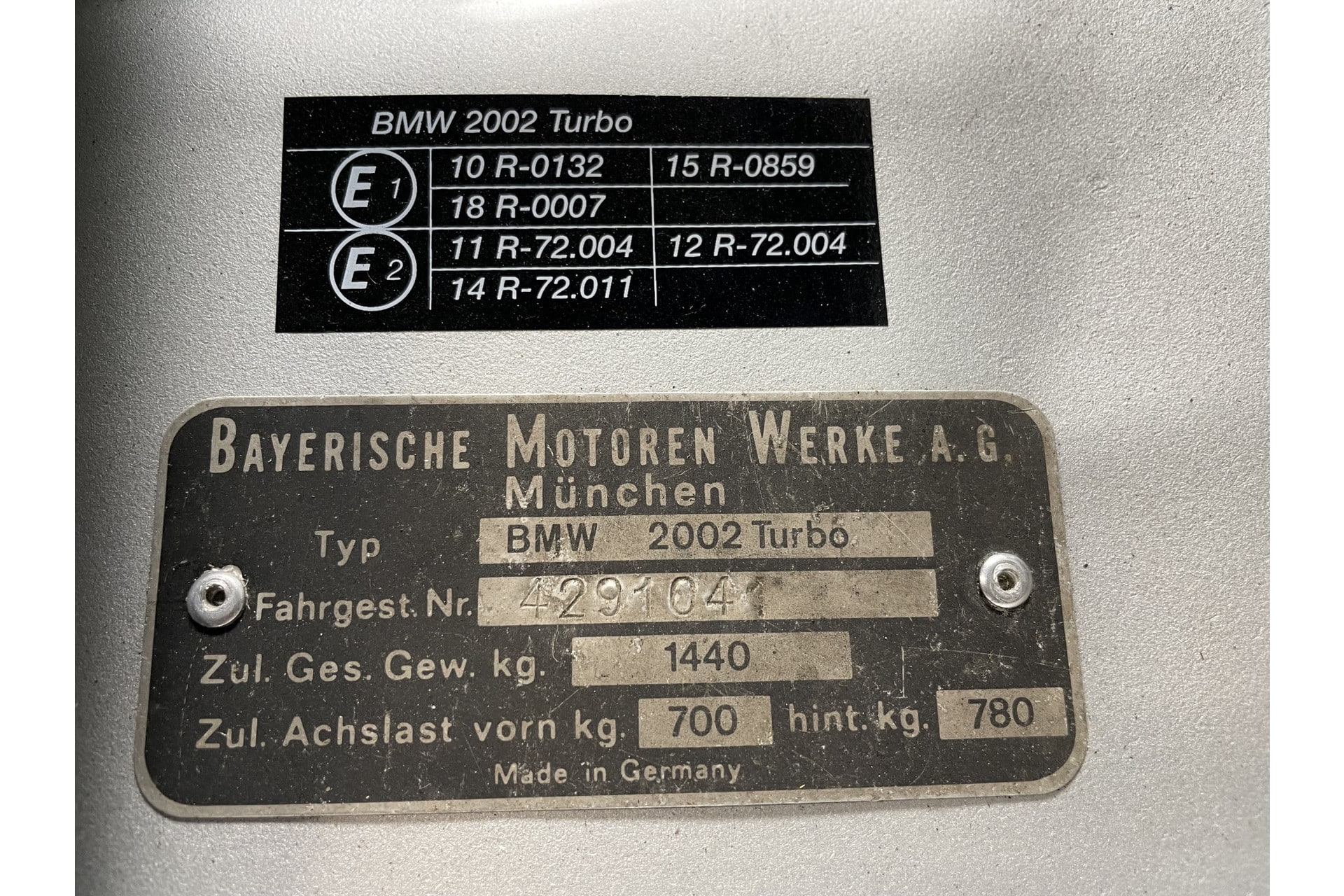 BMW 2002 Turbo