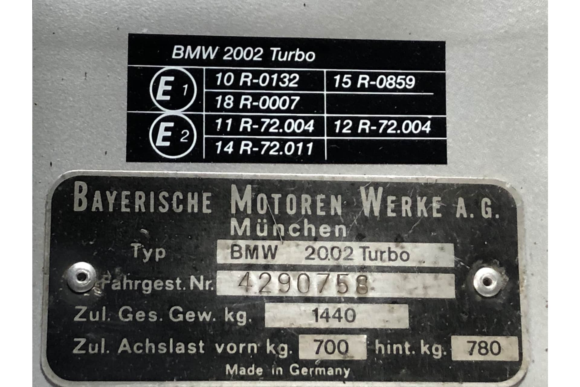 BMW 2002 Turbo