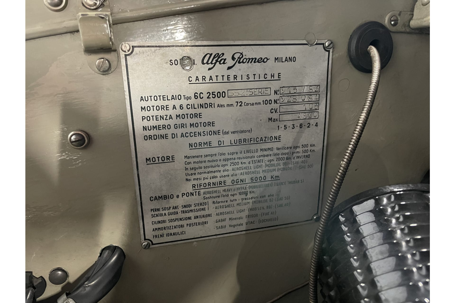 Alfa Romeo 6C 2500 Passo Corto Super Sport Cabriolet by Pinin Farina