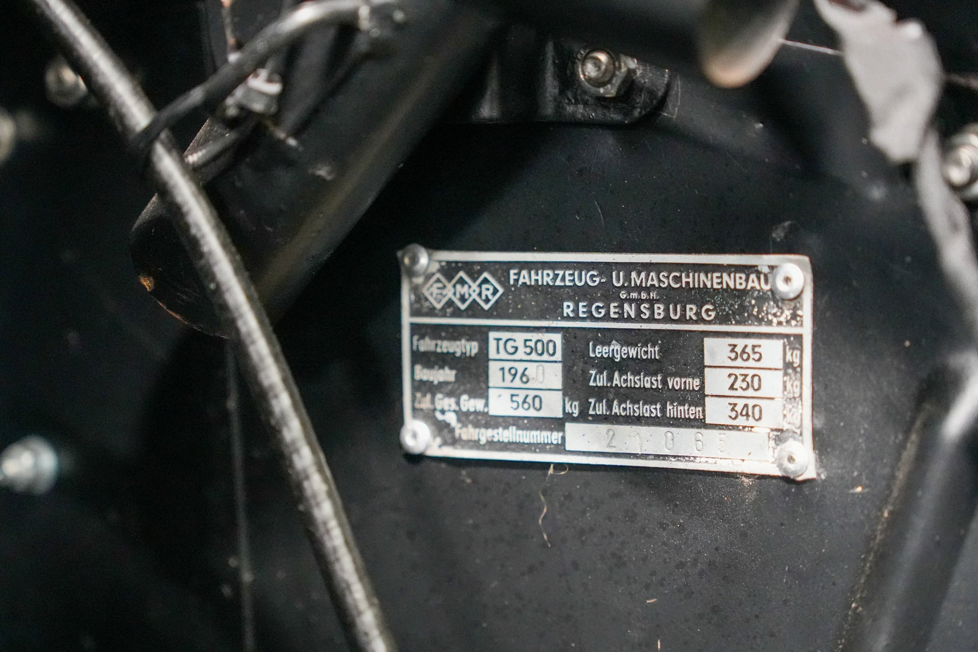 Messerschmitt FMR Tg500 Tiger Cabriolet