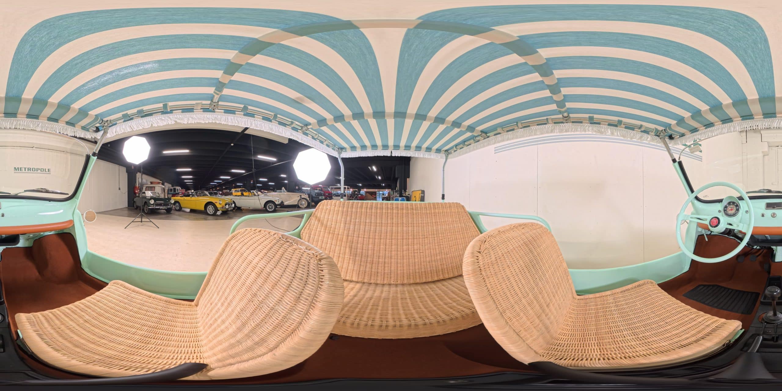 Fiat 500R 360 panorama