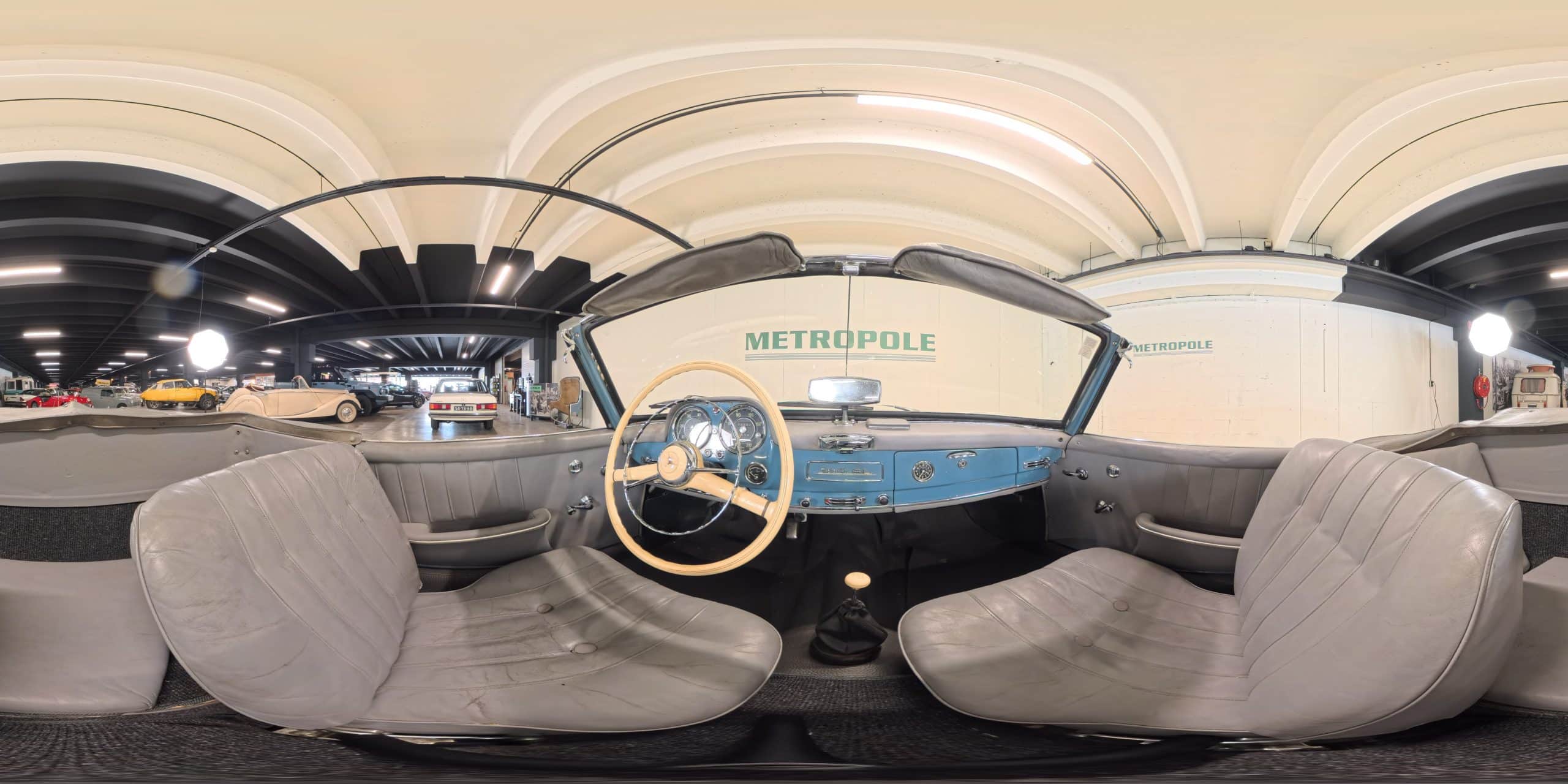 Mercedes-Benz 190 SL 360 panorama