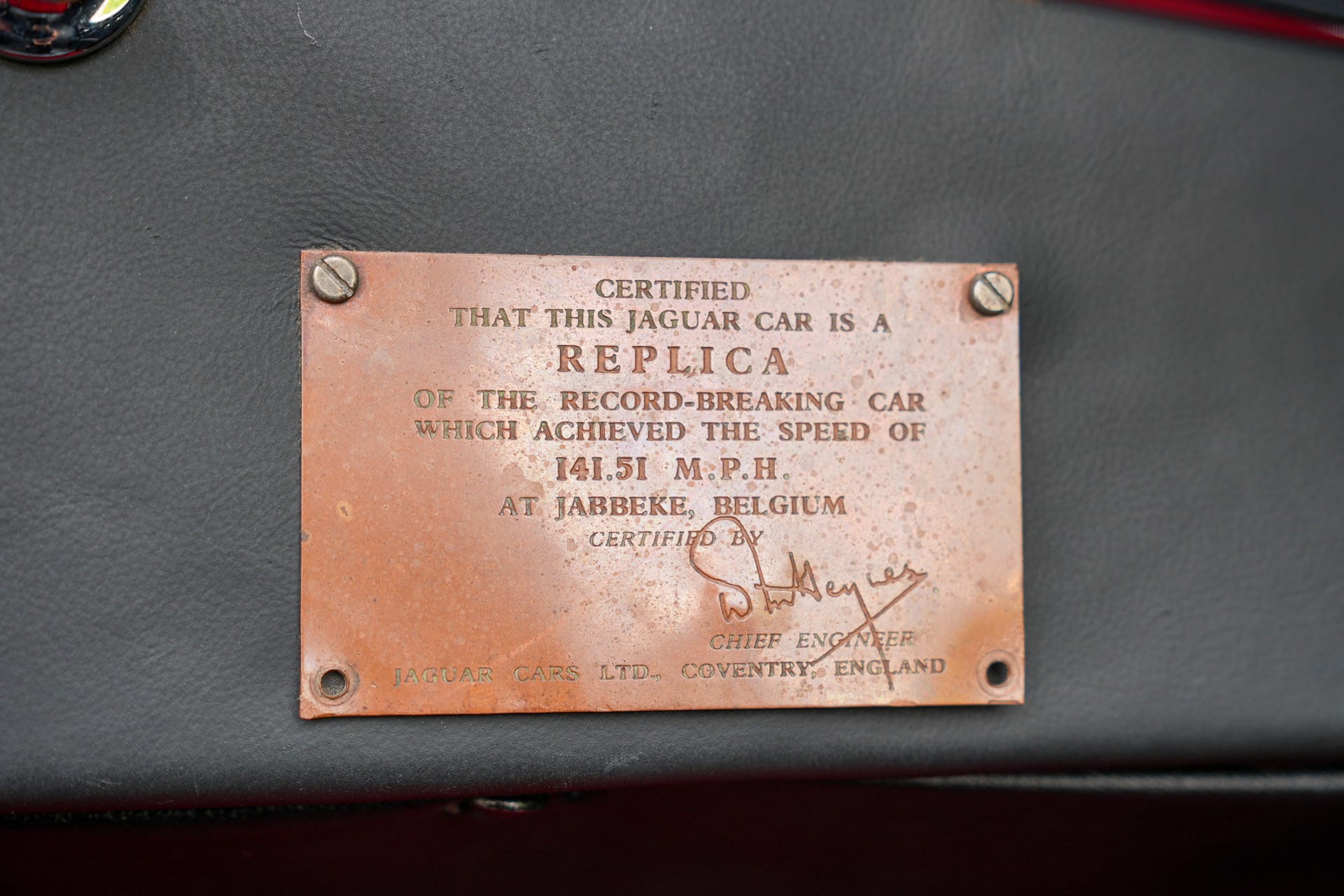 Jaguar XK140 SE OTS