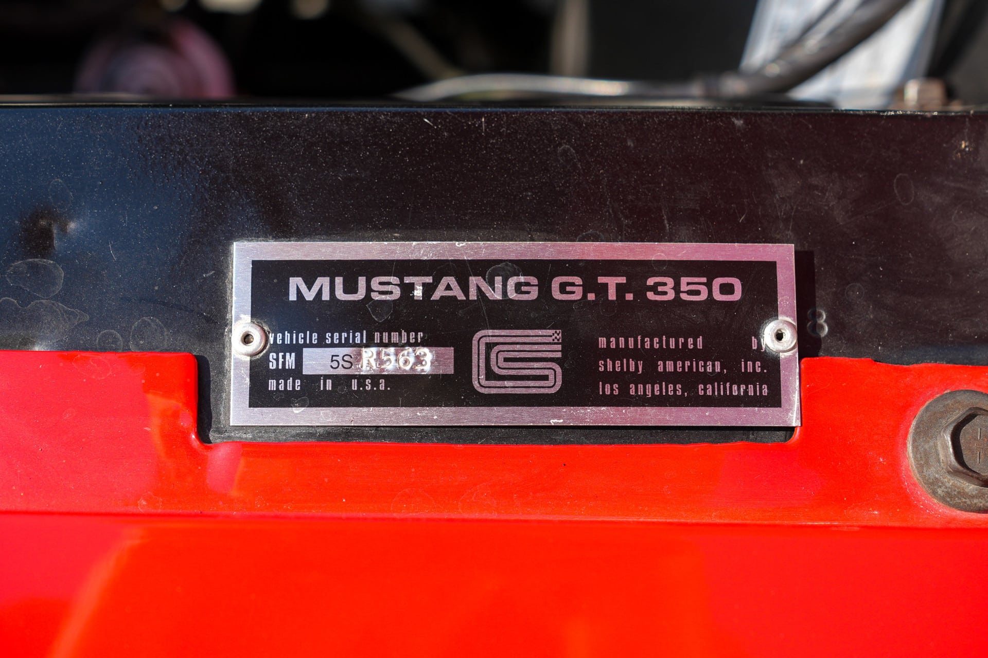 Ford Mustang Fastback 'GT350'