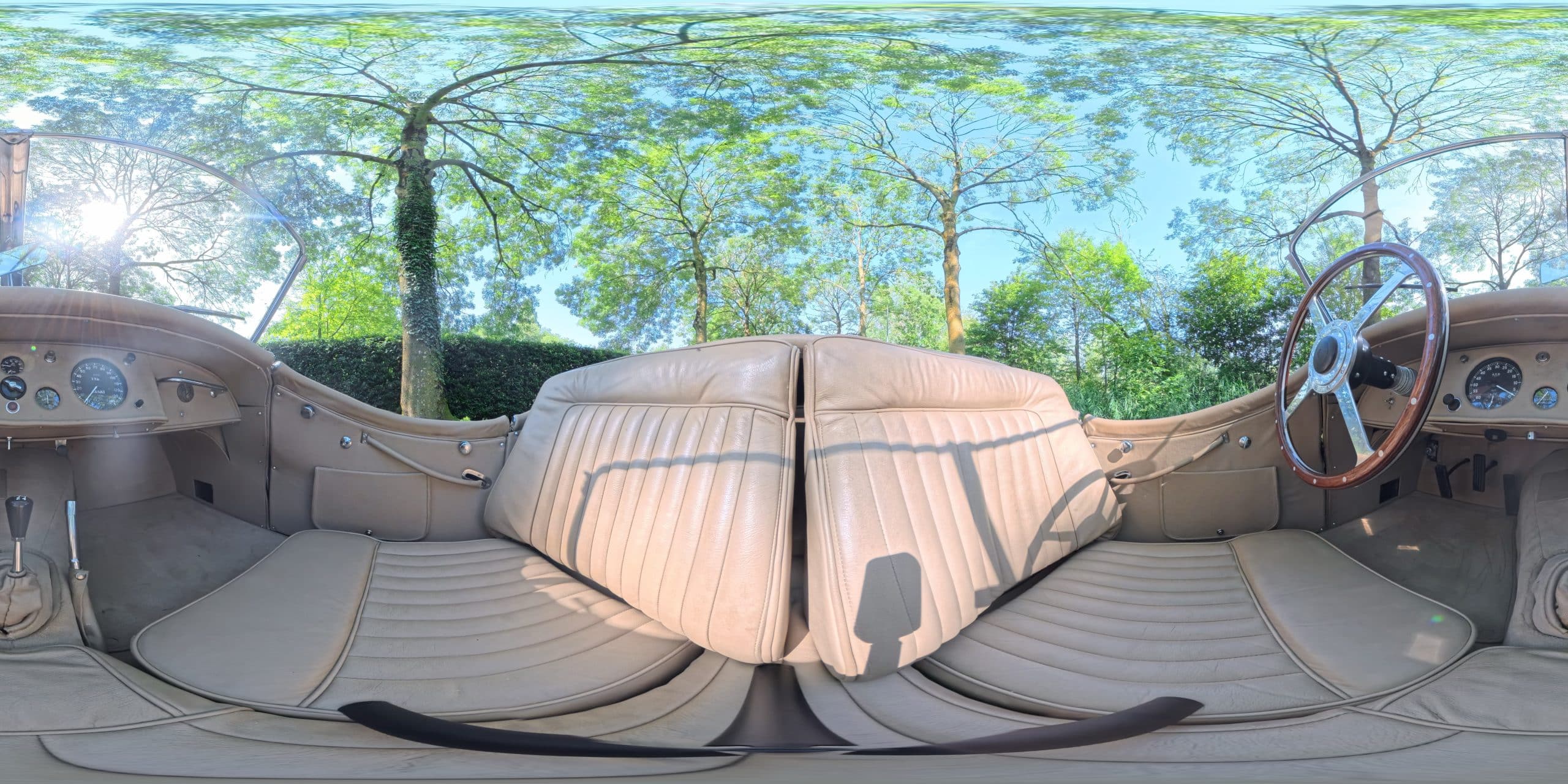Jaguar XK120 OTS 360 panorama