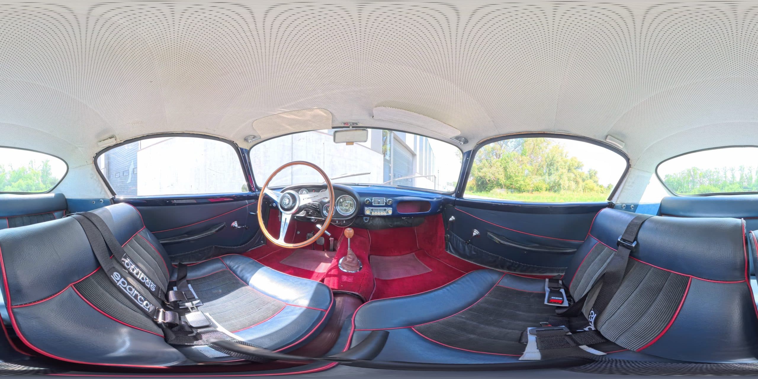 Alfa Romeo 1900 C 360 panorama