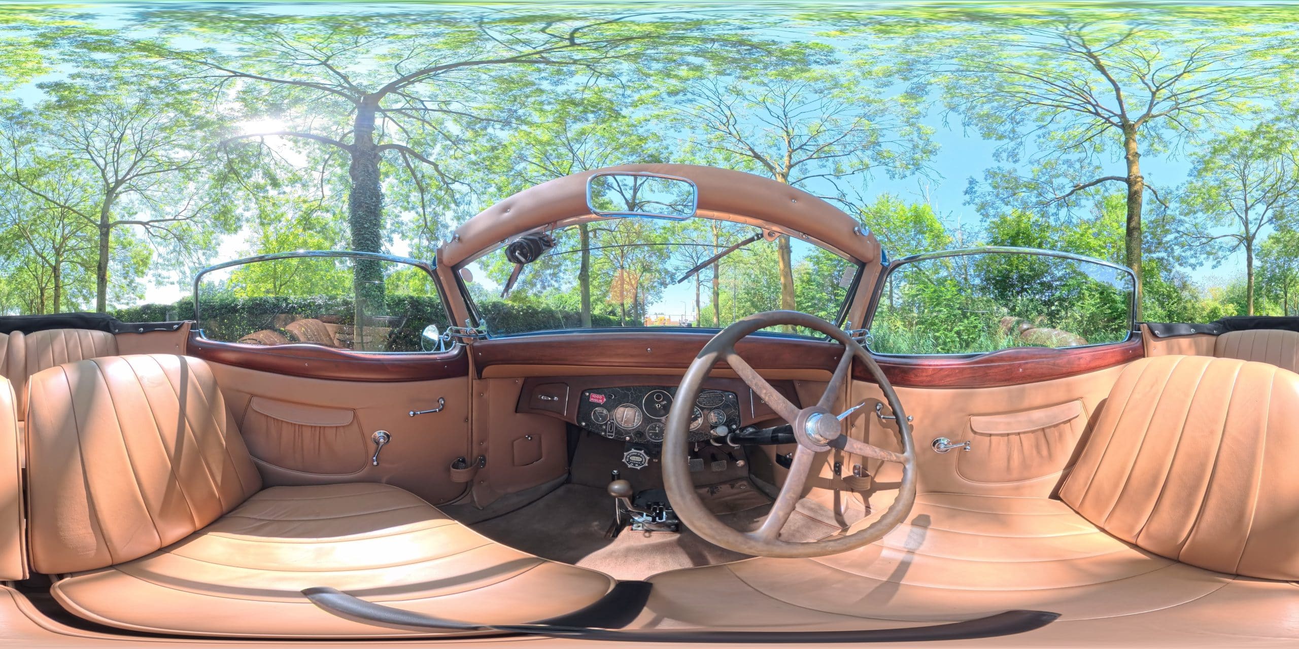 Alfa Romeo 6C 1750 GTC 360 panorama