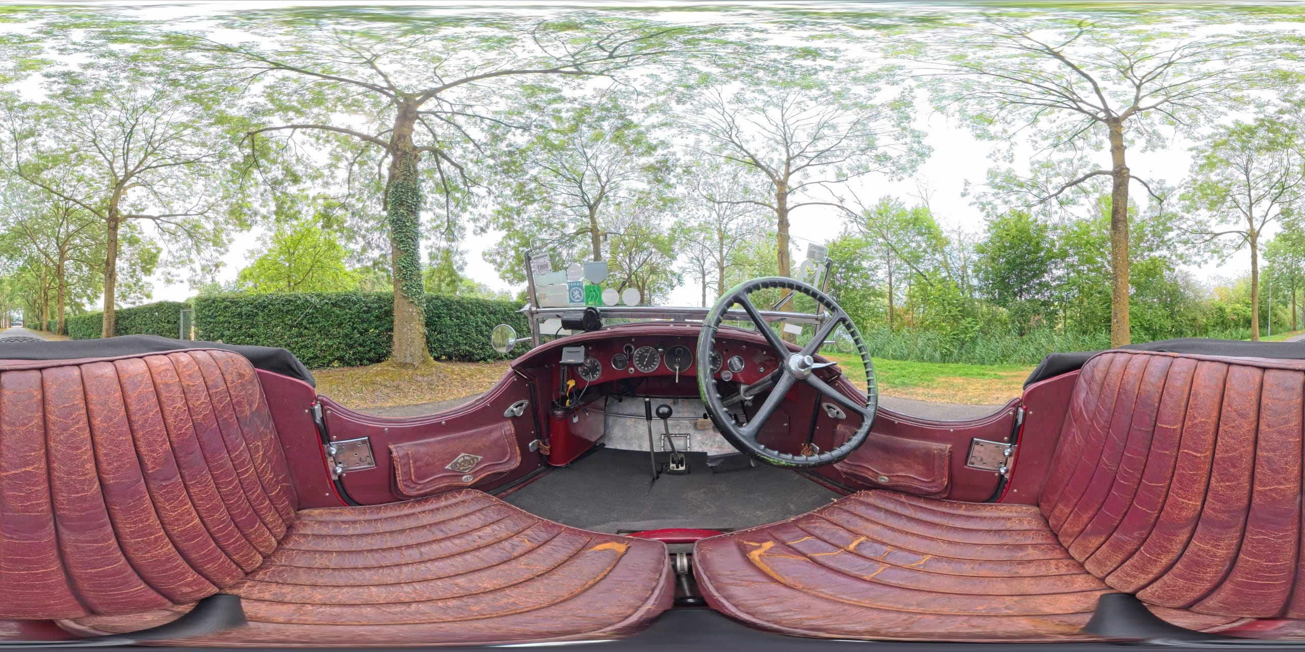 Alfa Romeo 6C 1750 GT ZAGATO SPIDER 360 panorama